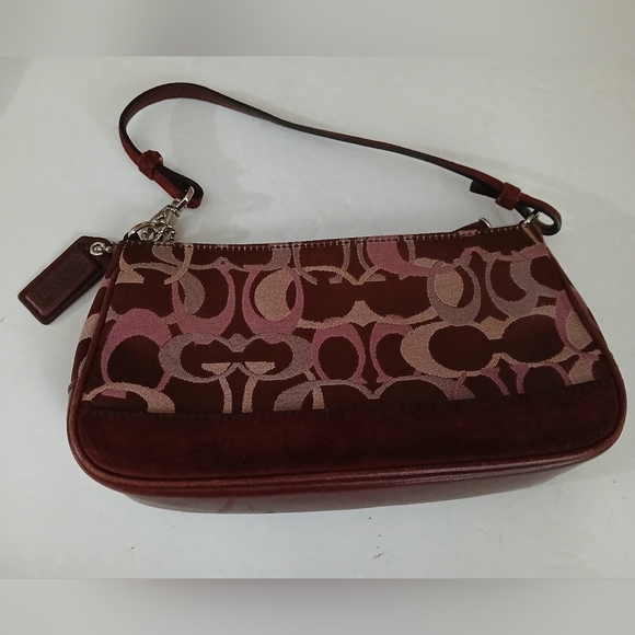 Coach Handbags - Coach Signature Demi Hampton Shoulder Bag Y2K